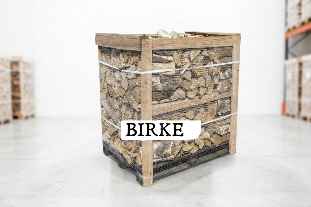 Brennholz Palette - Birke - 25 cm - kammergetrocknet - 1 RM – Bild 2