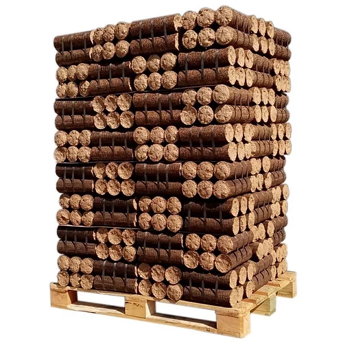 Speziell verdichtetes Holz für den Nachteinsatz – 960 kg Palette – Bild 2