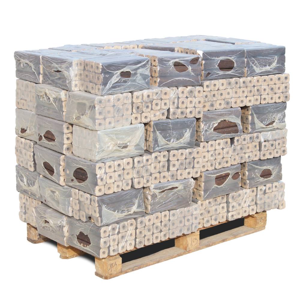 Pini Kay Standard Hartholzbriketts – 960 kg Palette – Bild 2