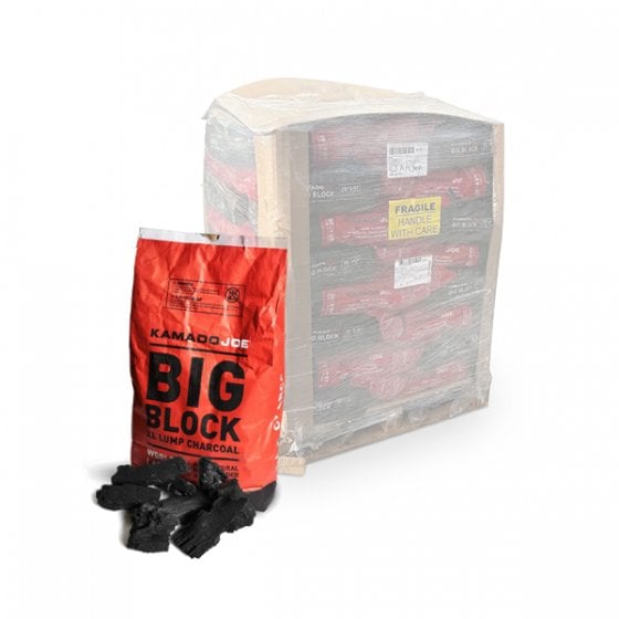 Kamado Joe Holzkohle Big Block 40 Stück x 9kg (1 Palette) Art.Nr. KJ15205025