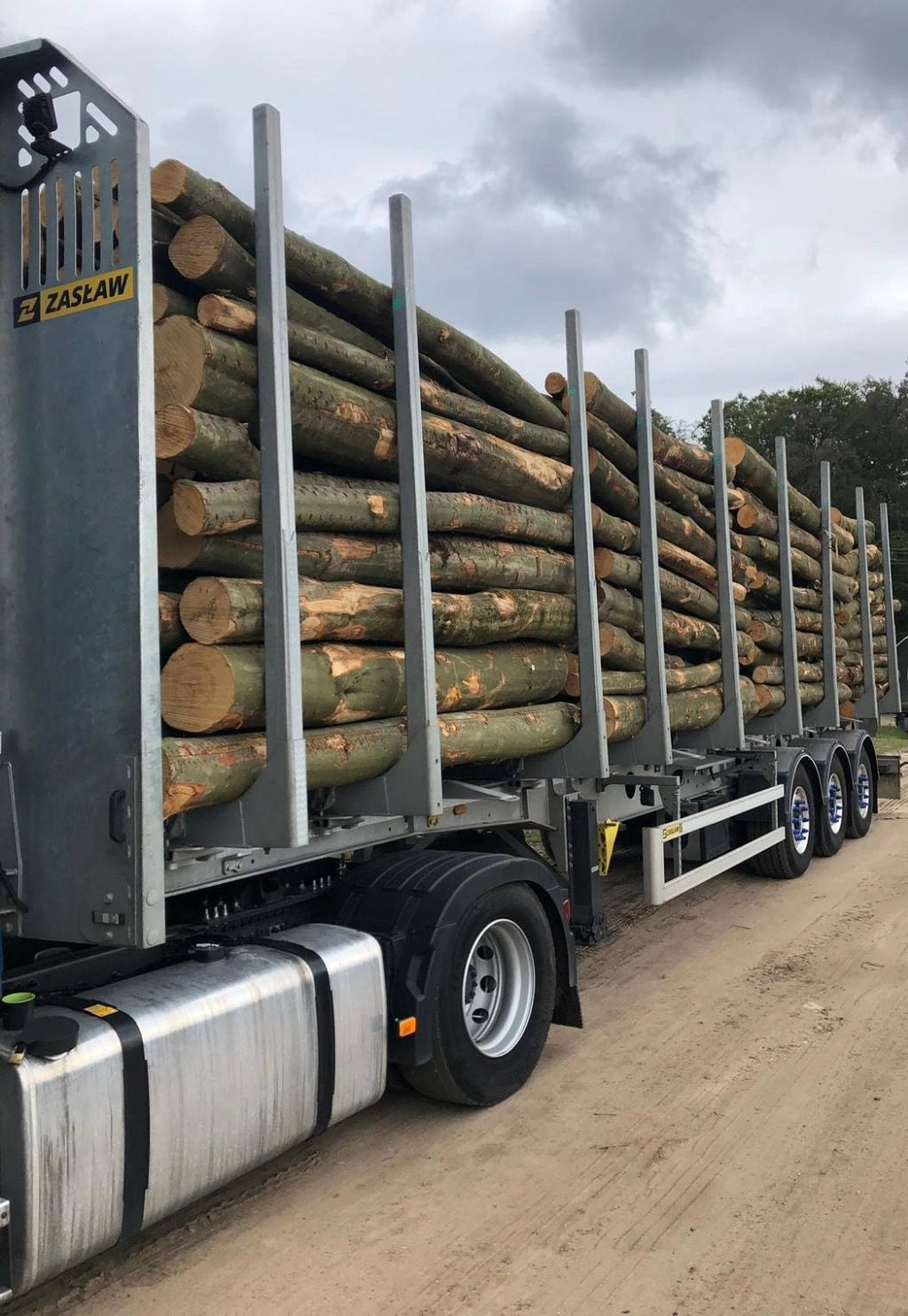 Nadelholzstammholz (gemischt) – 1 LKW-Ladung (50 rm) – PEFC